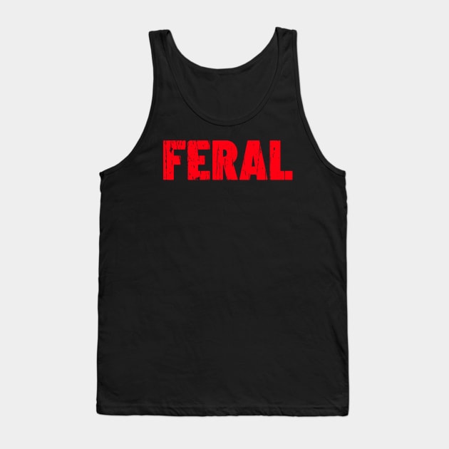 FERAL Tank Top by Cult Classics